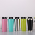 Outdoor Protein Shaker Bottle, Stainless Steel Insulated Keep Cold and Warm Shaker Tumbler